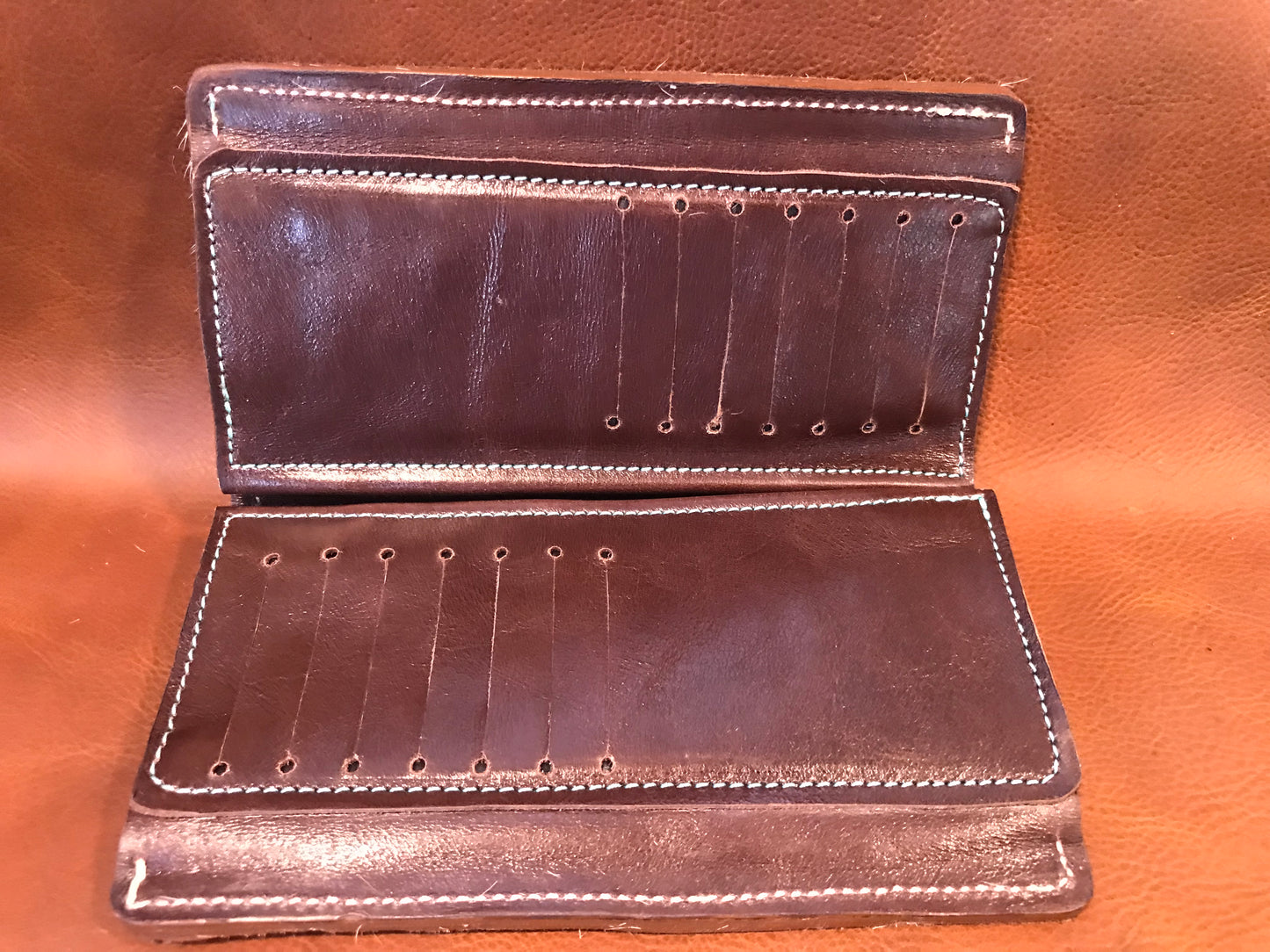 Hair on Hide Leather Wallet