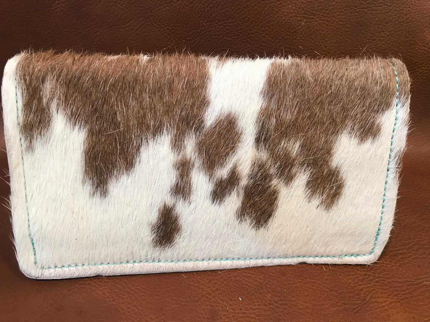 Hair on Hide Leather Wallet